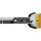 Маска кроссовая O'Neal B-20 Proxy, белый, иридиевые линзы, ANTIFOG - Фото 2