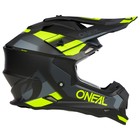 Шлем кроссовый O'Neal 2Series Spyde V.23, ABS, матовый,  серый/желтый, L - Фото 3