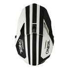 Шлем кроссовый O'Neal 3Series Interceptor, ABS, матовый,  черный/белый, S - Фото 2