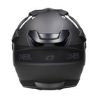 Шлем кроссовый со стеклом O'Neal D-SRS Solid V24, ABS, матовый, черный, S - Фото 2