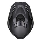 Шлем кроссовый со стеклом O'Neal D-SRS Solid V24, ABS, матовый, черный, M - Фото 3