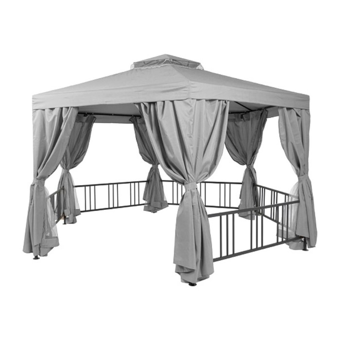 Шатёр садовый, 200×200×220 см, металл, с тентом из полиэстера - Фото 1