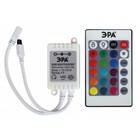 Контроллер ЭРА, для RGB ленты, 12 В, 72 Вт, 6 А, IP20, пульт ДУ - фото 321225218