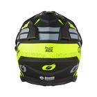 Шлем кроссовый со стеклом O'Neal Sierra R V24, ABS, матовый, желтый/черный, S - Фото 3