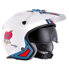 Шлем открытый O'Neal Volt MN1 V24, ABS, глянец, белый/красный, S - Фото 1