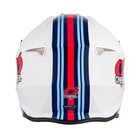 Шлем открытый O'Neal Volt MN1 V24, ABS, глянец, белый/красный, S - Фото 2