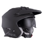 Шлем открытый O'Neal Volt Solid V24, ABS, матовый, черный, M - фото 298840908