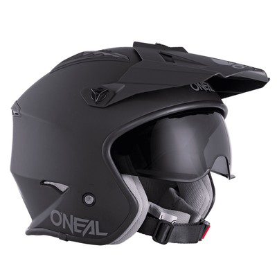 Шлем открытый O'Neal Volt Solid V24, ABS, матовый, черный, XL