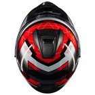 Шлем интеграл O'Neal Challenger EXO V.23, ABS, глянец, красный/черный, L - Фото 3