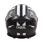 Шлем интеграл O'Neal Challenger Warhawk, ABS, матовый, черный/белый, S - Фото 2