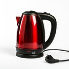 Чайник электрический Irit IR-1329, 1.8 л, 1500 Вт, красный - Фото 1