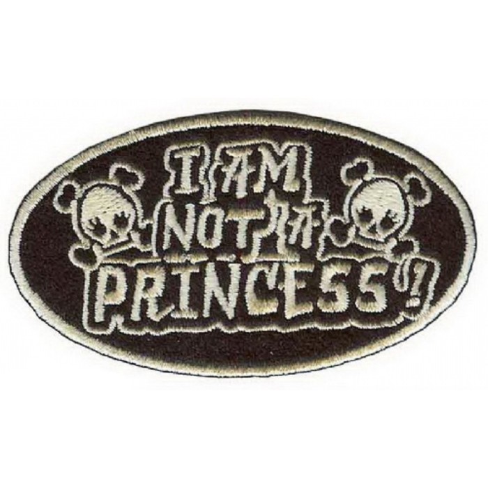 Нашивка "Я не принцесса" - Фото 1