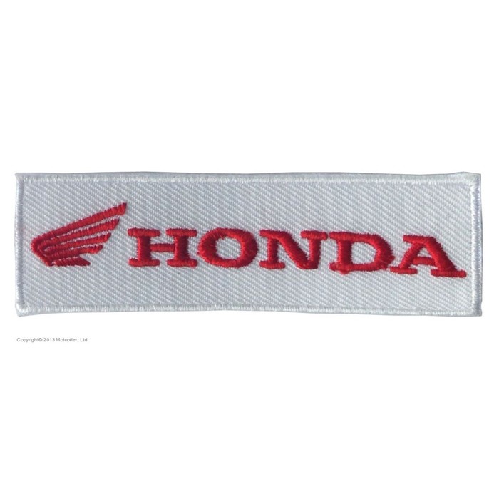 Нашивка лого HONDA, 8 х 2.5 см - Фото 1