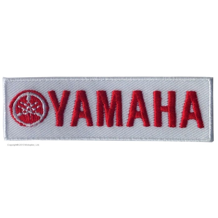 Нашивка лого YAMAHA, 8 х 2.5 см - Фото 1