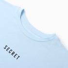 Футболка женская, цвет ярко голубой, размер ONE SIZE (42-46) - фото 24015745