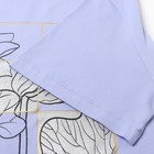 Футболка женская, цвет лиловый, размер ONE SIZE (42-46) - фото 24015778