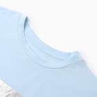 Футболка женская, цвет ярко голубой, размер ONE SIZE (42-46) - фото 24015785