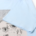 Футболка женская, цвет ярко голубой, размер ONE SIZE (42-46) - фото 24015786