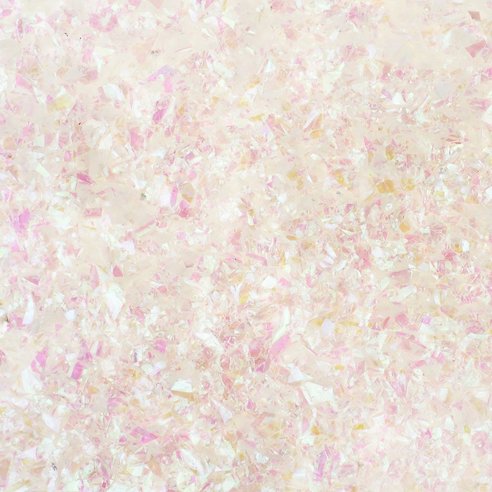 Конфетти для воздушного шара дроблёные, Хамелеон, розовый, перламутр, 20 г. - Фото 1