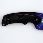 Сувенир, деревянное оружие, нож с лезвием крюком «Молния», 22 см - Фото 4