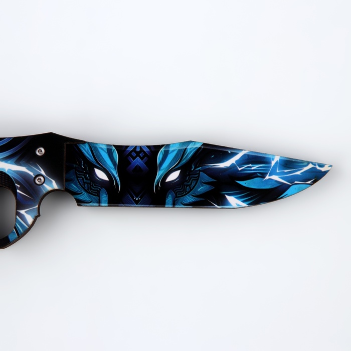 Сувенир деревянный нож-костет «Волк», 18 см - фото 1908109493