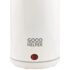 Чайник электрический GOODHELPER KPS-184C, пластик, колба металл, 1.8 л, 1500 Вт, белый - фото 9501010
