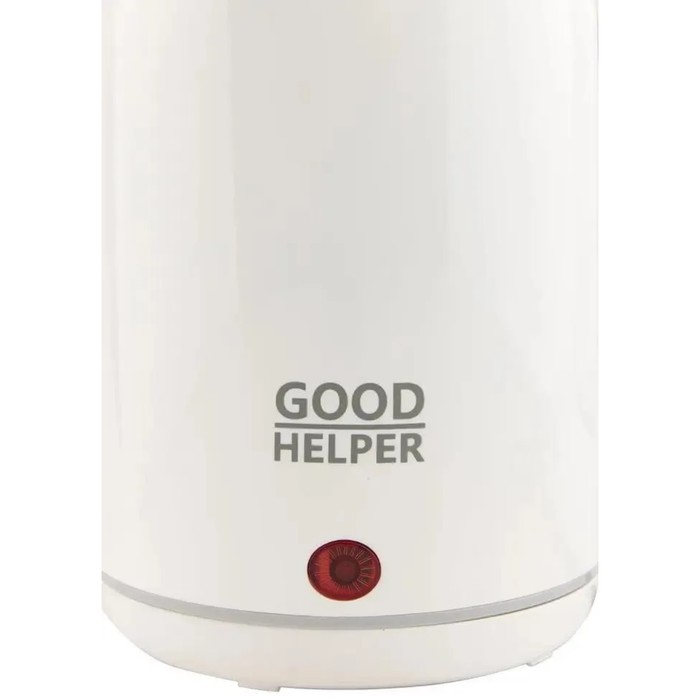 Чайник электрический GOODHELPER KPS-184C, пластик, 1.8 л, 1500 Вт, белый