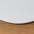 Доска разделочная пластиковая овальная Доляна «Симплекс», 31×21 см, цвет МИКС - Фото 4