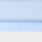 Форма силиконовая для выпечки Доляна «Квадрат», 27×27×4 см (с бортиками), внутренний размер 23×23 см, цвет МИКС - фото 8403557