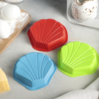 Форма силиконовая для выпечки Доляна «Пудинг», 12×4 см, цвет МИКС - Фото 3