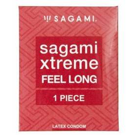 Презервативы Sagami Xtreme Feel Long латексные, ультрапрочные 1шт.