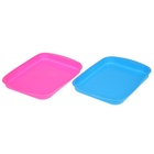 Форма для выпечки Доляна «Прямоугольник», силикон, 27×18 см, МИКС - Фото 6