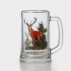 Кружка стеклянная для пива «Трофейная охота», 500 мл - Фото 8