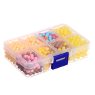 УЦЕНКА Аквамозаика в контейнере, 720 шариков, 3 трафарета, 1 основа 10407913