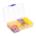 УЦЕНКА Аквамозаика в контейнере, 720 шариков, 3 трафарета, 1 основа 10407913