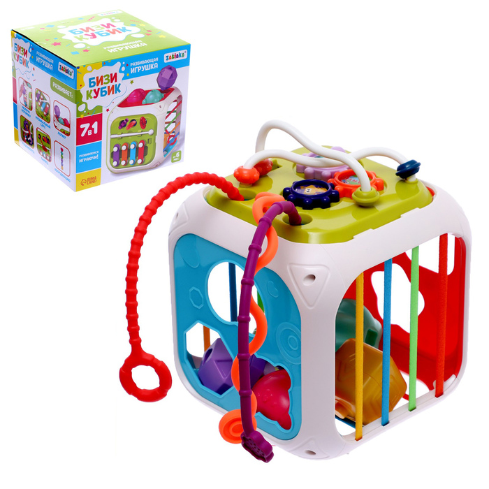 УЦЕНКА Развивающая игрушка «Бизикубик» - Фото 1