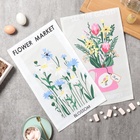 Набор кухонных полотенец «Доляна. Букет», 2 шт., 28×46 см, 100% хлопок, рогожка 160 г/м² - Фото 3