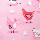 Набор кухонных полотенец «Доляна. Счастливой пасхи», 4 шт., 28×46 см, 100% хлопок, рогожка 160 г/м² - Фото 14