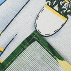 Полотенце кухонное «Доляна. Зайка», 28×46 см, рогожка, хлопок 100%, 160 г/м² - Фото 4