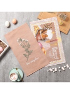 Набор кухонных полотенец Доляна «Пасха» 2 шт., 28×46 см, рогожка, 100% хлопок, 160 г/м² - Фото 3