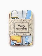 Набор кухонных полотенец Доляна «Светлой пасхи» 4 шт., 28×46 см, рогожка, 100% хлопок, 160 г/м² 10202625