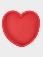 Форма для выпечки Доляна «Сердце», силикон, 24×23×4 см, красная - Фото 4