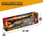 Грузовик металлический «Перевозчик», инерция, с 6 машинками - Фото 8