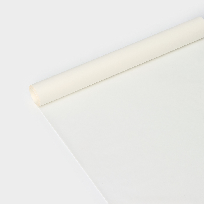 Пергамент силиконизированный Доляна, 28 см×10 м, белый, жиростойкий
