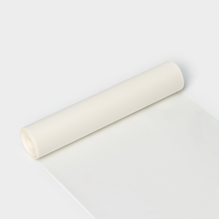 Пергамент силиконизированный Доляна, 28 см×50 м, белый, жиростойкий - Фото 1