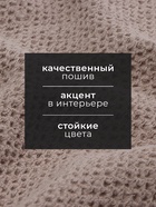 Полотенце кухонное SL HOME Home collection, 38×65 см, коричневое, лён 29%, хлопок 71%, плотность 215 г/м² - Фото 2