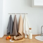 Полотенце кухонное SL HOME Home collection, 38×65 см, коричневое, лён 29%, хлопок 71%, плотность 215 г/м² - Фото 3