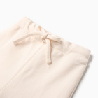 Костюм детский KAFTAN «Мишка»: джемпер, брюки, размер 28 (86-92 см), бежевый - фото 25567588