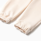 Костюм детский KAFTAN «Мишка»: джемпер, брюки, размер 28 (86-92 см), бежевый - фото 25567589