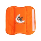 Подушка на ремень безопасности "Не будите зайку", оранжевая - фото 9794854